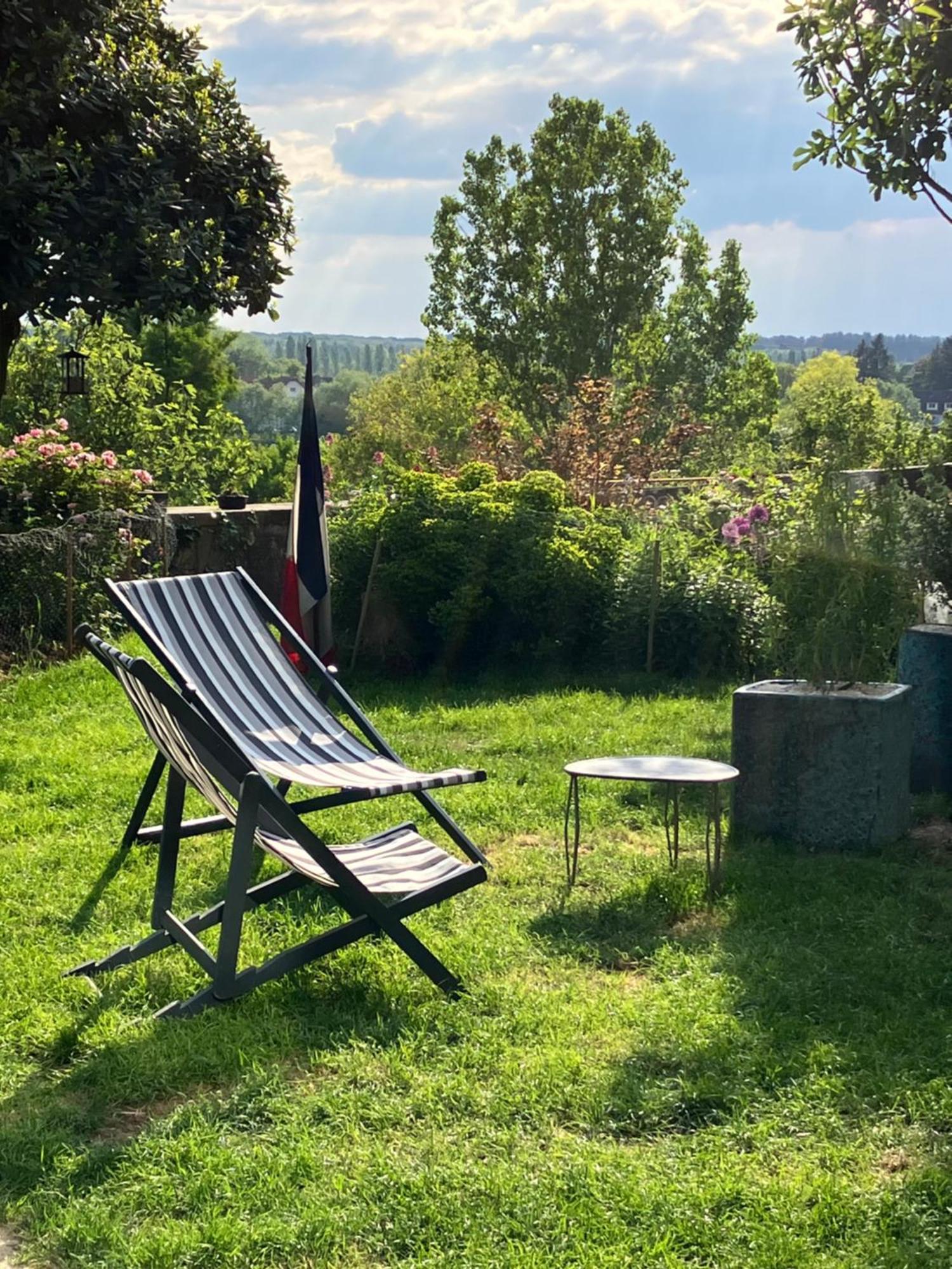 La Villa Lauvray Vétheuil Eksteriør bilde